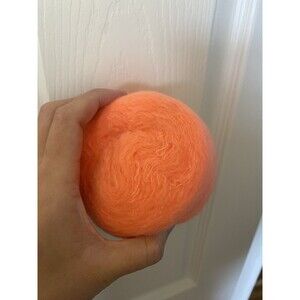 4 Skeins Yarn Mohair Neon Pink 200g #500